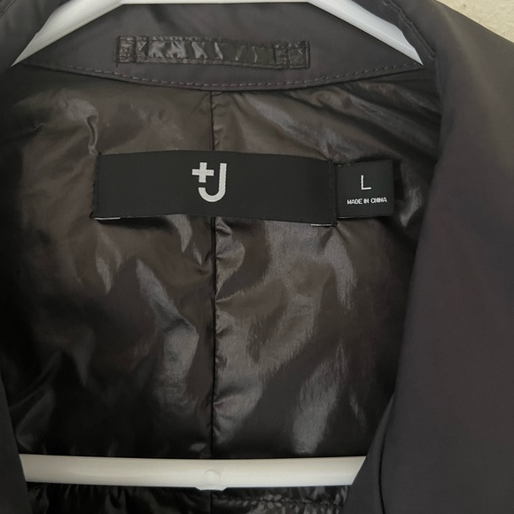 MEN +J PADDED OVERSIZED SINGLE-BREASTED COAT - Picture 2 of 10